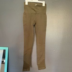 Gymshark Leggings Army Green